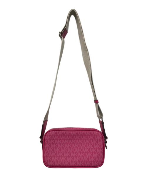 MICHAEL KORS（マイケル・コース）MICHAEL KORS (マイケルコース) ミニショルダーバッグ ショッキングピンクの古着・服飾アイテム