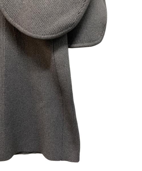 Heve（ヘイヴ）Heve (ヘイヴ) ペタルニット グレー サイズ:Freeの古着・服飾アイテム