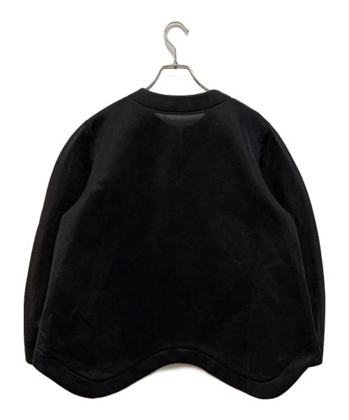 ELLA（エラ）ELLA (エラ) sheer cardboard blouson ブラック サイズ:Freeの古着・服飾アイテム