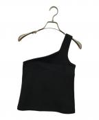 LUDLOWラドロー）の古着「ワンショルダートップス」｜ブラック