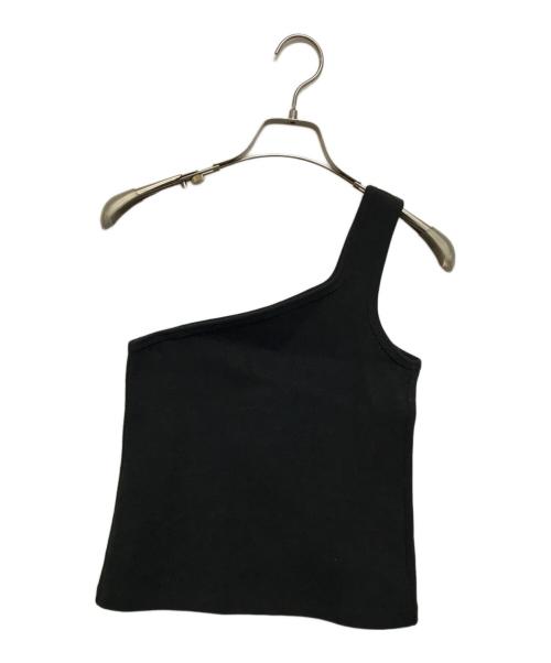 LUDLOW（ラドロー）LUDLOW (ラドロー) ワンショルダートップス ブラック サイズ:1 未使用品の古着・服飾アイテム