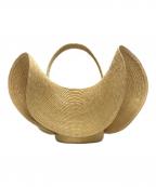 LUDLOWラドロー）の古着「フレアストローバスケット」｜ナチュラル