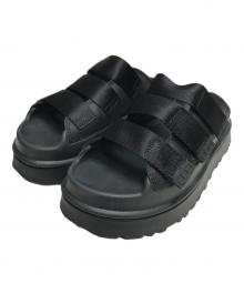 UGG（アグ）の古着「GoldenGlow Slide」｜ブラック