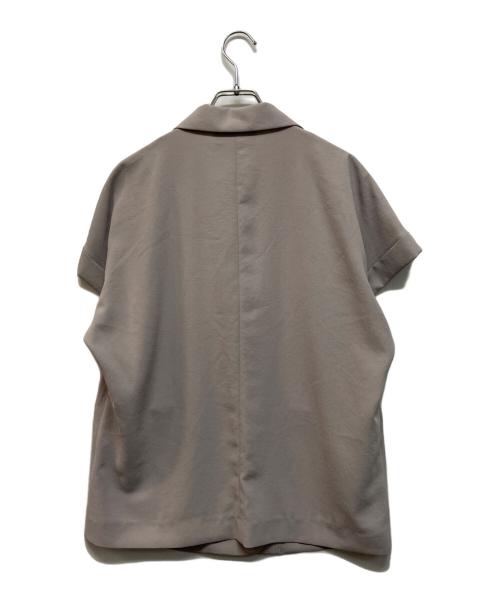 UNTITLED（アンタイトル）UNTITLED (アンタイトル) リラクミスト ハーフスリーブジャケット ベージュ サイズ:S 未使用品の古着・服飾アイテム