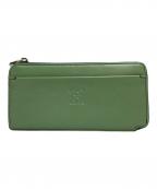 HIROFUヒロフ）の古着「【プラティカ】長財布 L字ファスナー レザー ロング ウォレット」｜メンソール