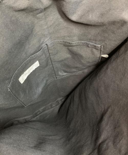 TIDE WAY（タイドウェイ）TIDE WAY (タイドウェイ) SOLAMONAT (ソラモナ) GARMENT BIG ONEHANDショルダーバッグ ブラックの古着・服飾アイテム