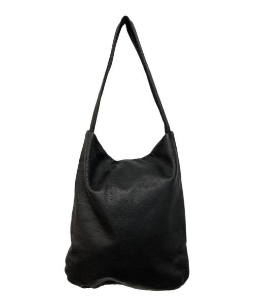 TIDE WAY（タイドウェイ）TIDE WAY (タイドウェイ) SOLAMONAT (ソラモナ) レザーワンショルダーバッグ ブラックの古着・服飾アイテム