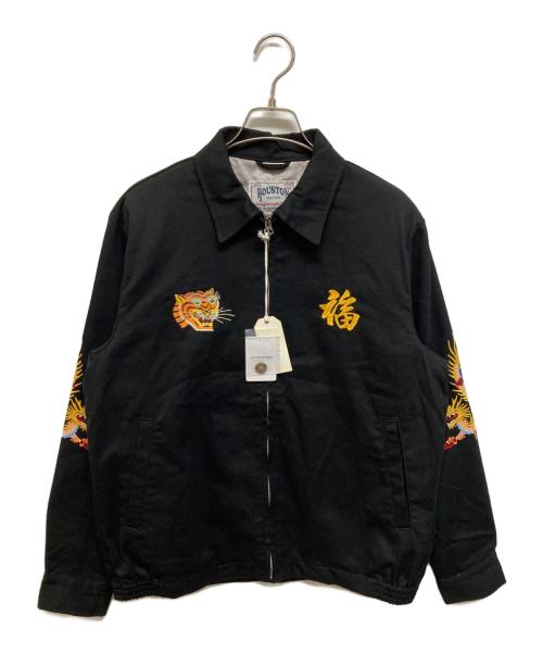 HOUSTON（ヒューストン）HOUSTON (ヒューストン) VIETNAM JACKET (TIGER) ブラック サイズ:M 未使用品の古着・服飾アイテム