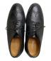 中古・古着 FLORSHEIM Imperial (フローシャイムインペリアル) ロングウイングチップシューズ ブラック サイズ:SIZE 9 1/2：16000円