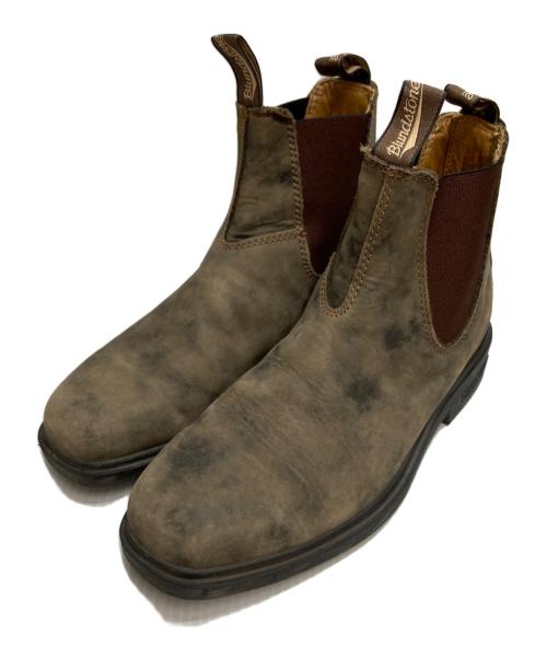 BLUND STONE（ブランドストーン）BLUND STONE (ブランドストーン) サイドゴアブーツ ベージュ サイズ:SIZE 7の古着・服飾アイテム