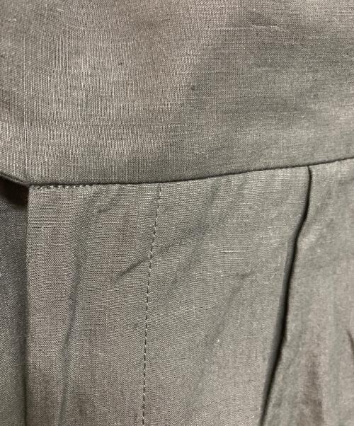 TOMORROW LAND PILGRIM（トゥモローランド ピルグリム）TOMORROW LAND PILGRIM (トゥモローランド ピルグリム) ハイカウントリネン グルカショーツ ブラック サイズ:48の古着・服飾アイテム