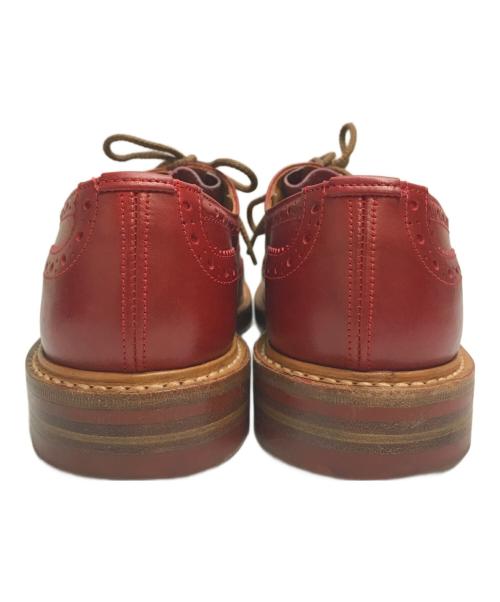Tricker's（トリッカーズ）Tricker's (トリッカーズ) Leather Soul (レザーソール) 別注KESWICK ウィングチップシューズ レッド サイズ:６1/2の古着・服飾アイテム
