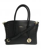 FURLAフルラ）の古着「TESSA2WAYショルダーバッグ」｜ブラック