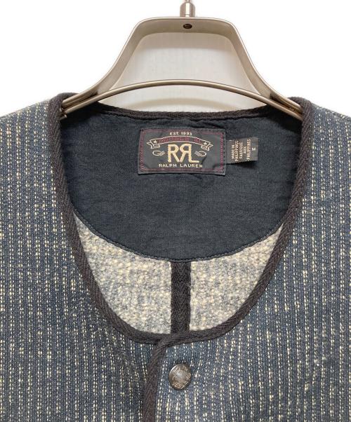RRL（ダブルアールエル）RRL (ダブルアールエル) Brown's Beach VEST グレー サイズ:Mの古着・服飾アイテム