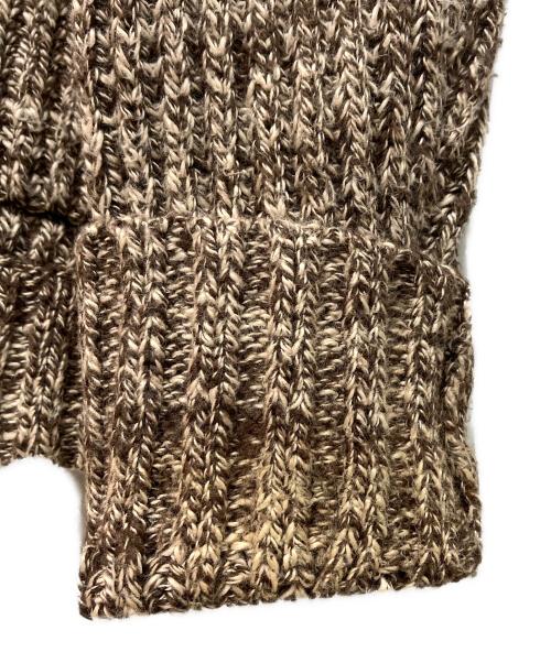 RRL（ダブルアールエル）RRL (ダブルアールエル) コットンショールカラーカーディガン ブラウン サイズ:Mの古着・服飾アイテム