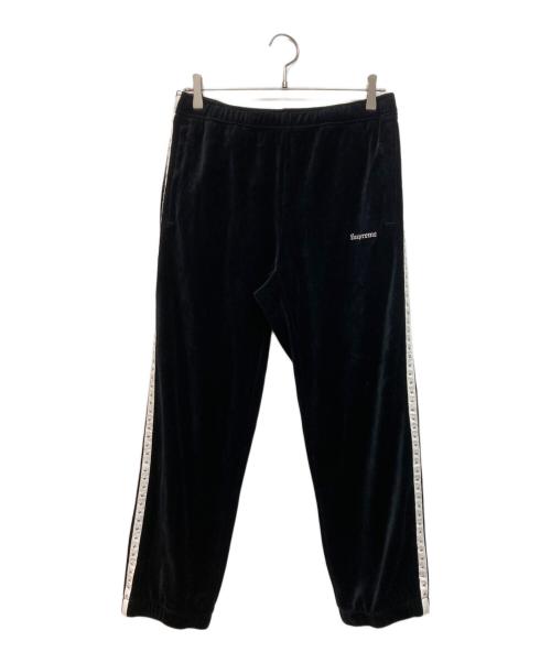 SUPREME（シュプリーム）SUPREME (シュプリーム) 22AW Studded Velour Track Pant ブラック サイズ:Sの古着・服飾アイテム