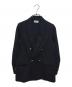 PLST（プラステ）の古着「ダブルブレストジャケット」｜ネイビー