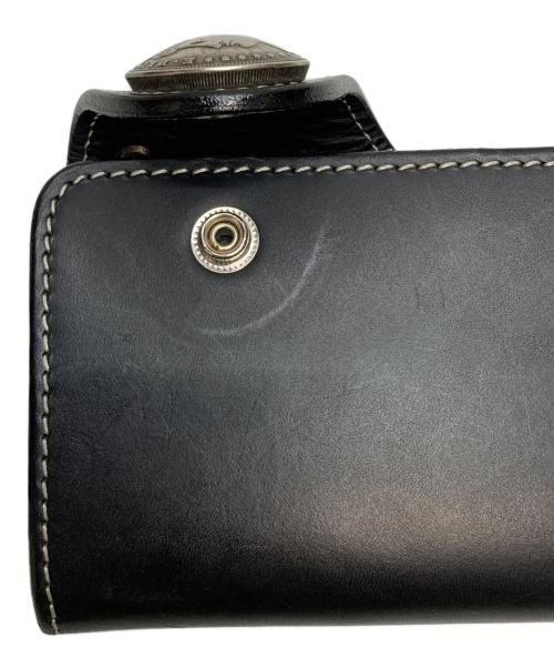 DEGNER（デグナー）DEGNER (デグナー) レザーウォレット ブラックの古着・服飾アイテム