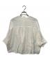 SHIPS (シップス) シルク混 シアー 羽織 シャツ ホワイト サイズ:Free 未使用品：8000円