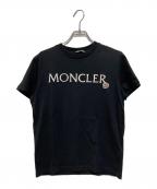 MONCLERモンクレール）の古着「MANICHE CORTE TEE」｜ブラック