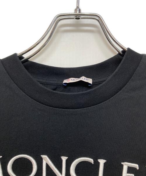 MONCLER（モンクレール）MONCLER (モンクレール) MANICHE CORTE TEE ブラック サイズ:XSの古着・服飾アイテム
