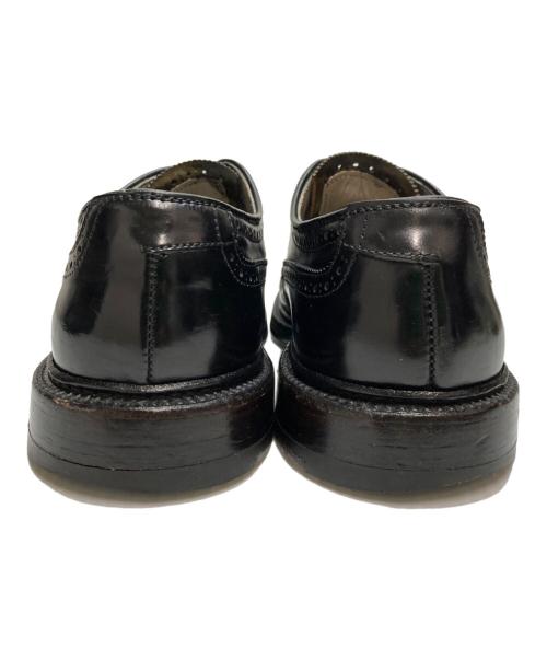 Alden（オールデン）ALDEN (オールデン) コードバンウィングチップシューズ ブラック サイズ:６1/2の古着・服飾アイテム