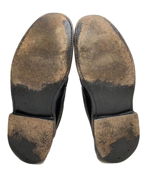 Alden（オールデン）ALDEN (オールデン) コードバンウィングチップシューズ ブラック サイズ:６1/2の古着・服飾アイテム