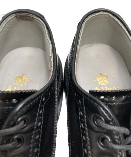 Alden（オールデン）ALDEN (オールデン) コードバンウィングチップシューズ ブラック サイズ:６1/2の古着・服飾アイテム