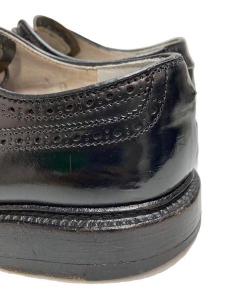 Alden（オールデン）ALDEN (オールデン) コードバンウィングチップシューズ ブラック サイズ:６1/2の古着・服飾アイテム