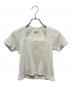FUMIKA UCHIDA（フミカウチダ）の古着「Eyelet Rib Stitch Square-neck T-shirt」｜ホワイト