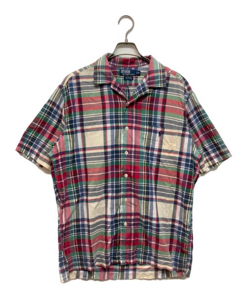 POLO RALPH LAUREN（ポロ・ラルフローレン）POLO RALPH LAUREN (ポロ・ラルフローレン) オープンカラーシャツ マルチカラー サイズ:Mの古着・服飾アイテム