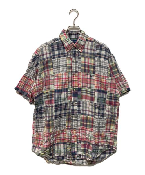RALPH LAUREN（ラルフローレン）RALPH LAUREN (ラルフローレン) パッチワークS/Sシャツ マルチカラー サイズ:Mの古着・服飾アイテム