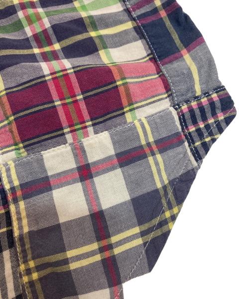 RALPH LAUREN（ラルフローレン）RALPH LAUREN (ラルフローレン) パッチワークS/Sシャツ マルチカラー サイズ:Mの古着・服飾アイテム