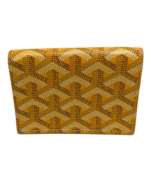 GOYARD（ゴヤール）GOYARD (ゴヤール) Malesherbes Card Wallet イエローの古着・服飾アイテム