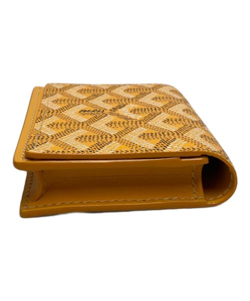 GOYARD（ゴヤール）GOYARD (ゴヤール) Malesherbes Card Wallet イエローの古着・服飾アイテム