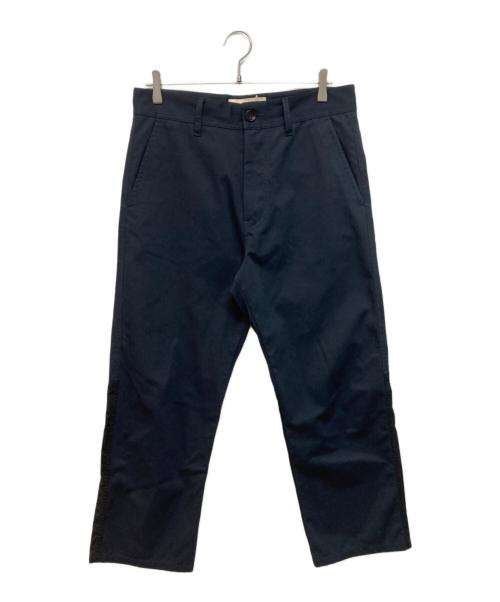 MARNI（マルニ）MARNI (マルニ) バック切り替えストレートチノパンツ ネイビー サイズ:48の古着・服飾アイテム