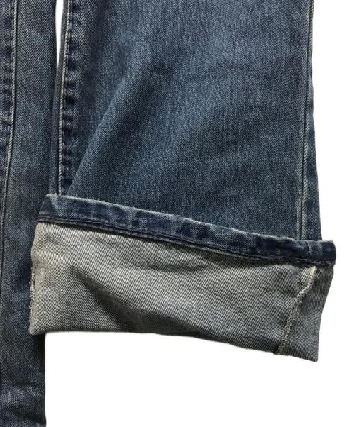 VALLAD（バラッド）VALLAD (バラッド) LONER ファニースティッチ ジーンズ ブルー サイズ:Mの古着・服飾アイテム