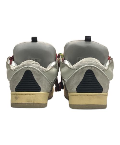 LANVIN（ランバン）LANVIN (ライバン) CURB SNEAKER グレー サイズ:26cm(42)の古着・服飾アイテム