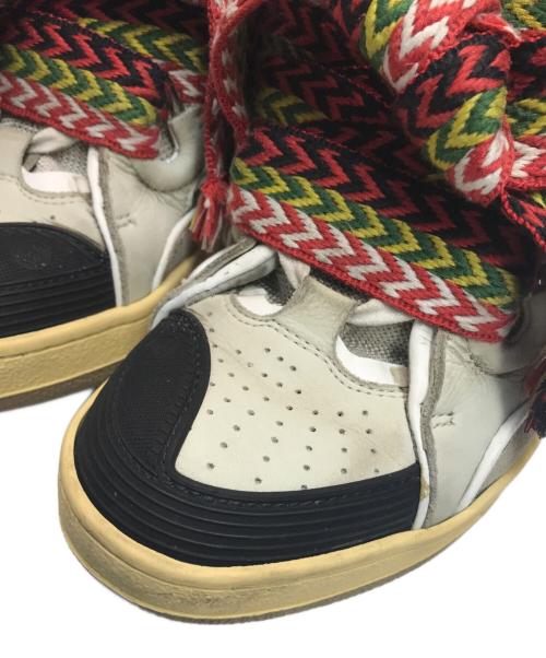 LANVIN（ランバン）LANVIN (ライバン) CURB SNEAKER グレー サイズ:26cm(42)の古着・服飾アイテム