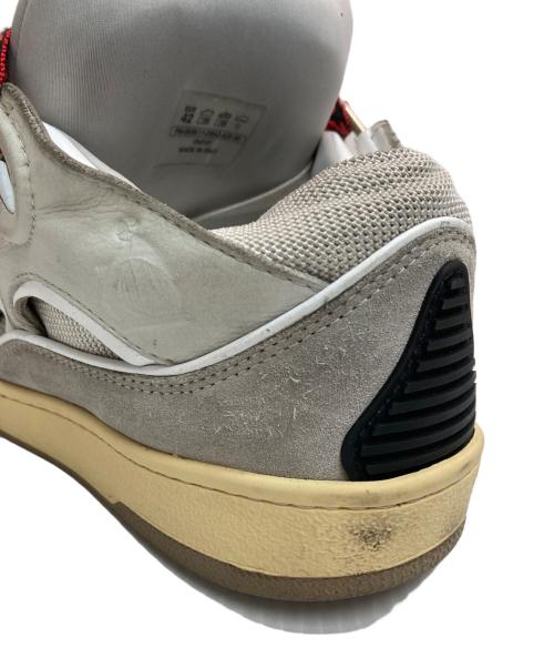 LANVIN（ランバン）LANVIN (ライバン) CURB SNEAKER グレー サイズ:26cm(42)の古着・服飾アイテム