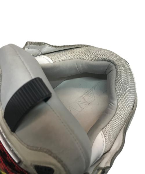LANVIN（ランバン）LANVIN (ライバン) CURB SNEAKER グレー サイズ:26cm(42)の古着・服飾アイテム