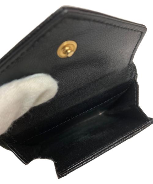 Saint Laurent Paris（サンローランパリ）Saint Laurent Paris (サンローランパリ) 3つ折り財布 ブラックの古着・服飾アイテム