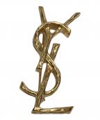 Saint Laurent Parisサンローランパリ）の古着「カサンドラ ブローチ」｜ゴールド