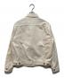 BLUCO WORK GARMENT (ブルコ ワーク ガーメント) トラッカージャケット 3RDタイプ ホワイト サイズ:S：8000円