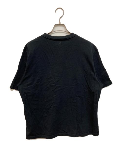 AMI Alexandre Mattiussi（アミアレクサンドルマテュッシ）AMI Alexandre Mattiussi (アミアレクサンドルマテュッシ) RED AMI DE COEUR TSHIRT ブラック サイズ:Mの古着・服飾アイテム