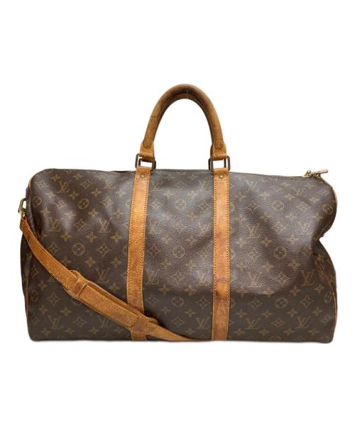 LOUIS VUITTON（ルイ ヴィトン）LOUIS VUITTON (ルイ ヴィトン) キーポル・バンドリエール50 ブラウンの古着・服飾アイテム