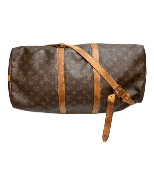 LOUIS VUITTON（ルイ ヴィトン）LOUIS VUITTON (ルイ ヴィトン) キーポル・バンドリエール50 ブラウンの古着・服飾アイテム