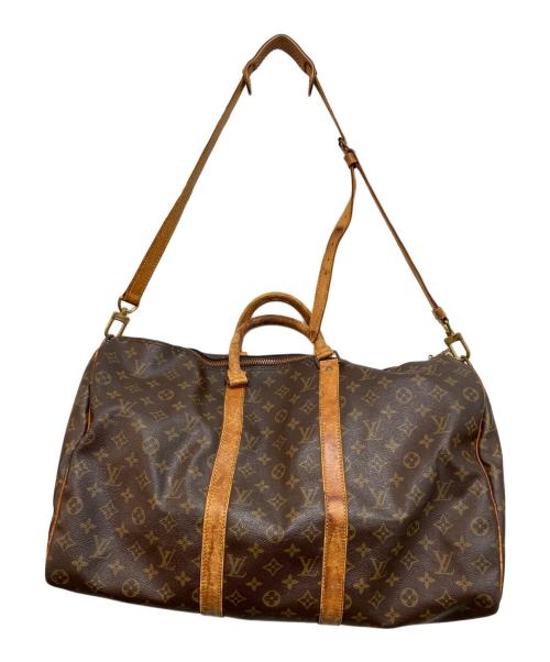 LOUIS VUITTON（ルイ ヴィトン）LOUIS VUITTON (ルイ ヴィトン) キーポル・バンドリエール50 ブラウンの古着・服飾アイテム