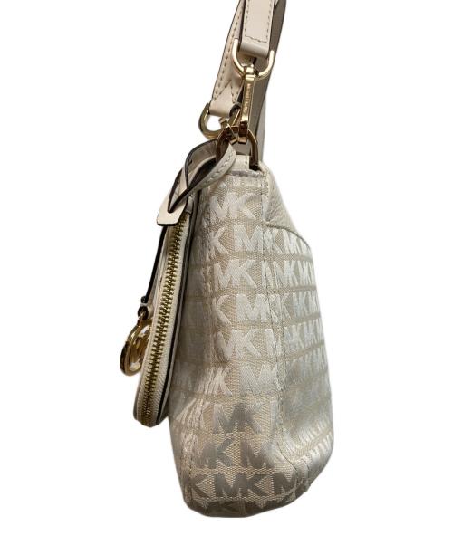 MICHAEL KORS（マイケル・コース）MICHAEL KORS (マイケルコース) 2WAYショルダーバッグ アイボリーの古着・服飾アイテム