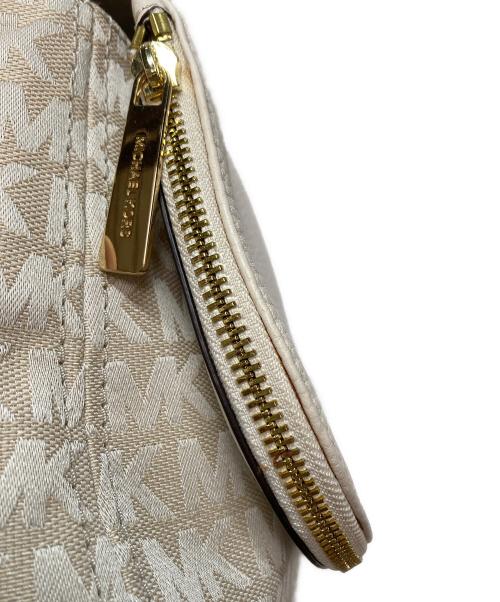 MICHAEL KORS（マイケル・コース）MICHAEL KORS (マイケルコース) 2WAYショルダーバッグ アイボリーの古着・服飾アイテム